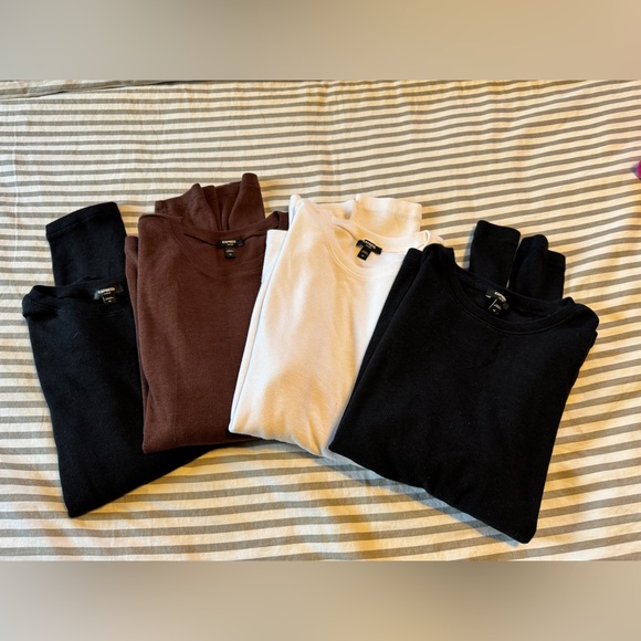 Lot of 4 fitted Express tops - Picture 1 of 6